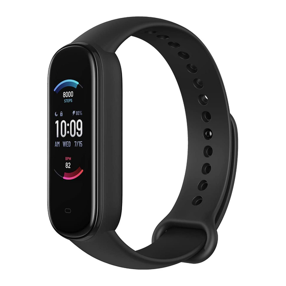Amazfit Band 5 Manual