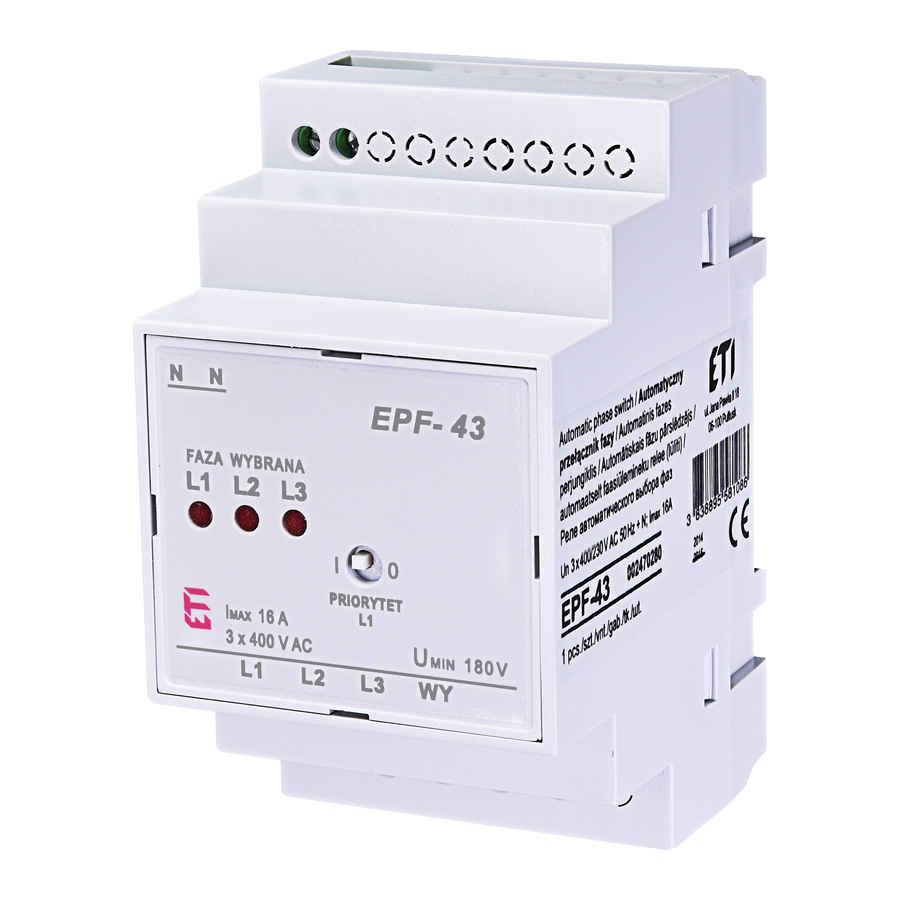 ETI EPF-43, EPF-44 Manual