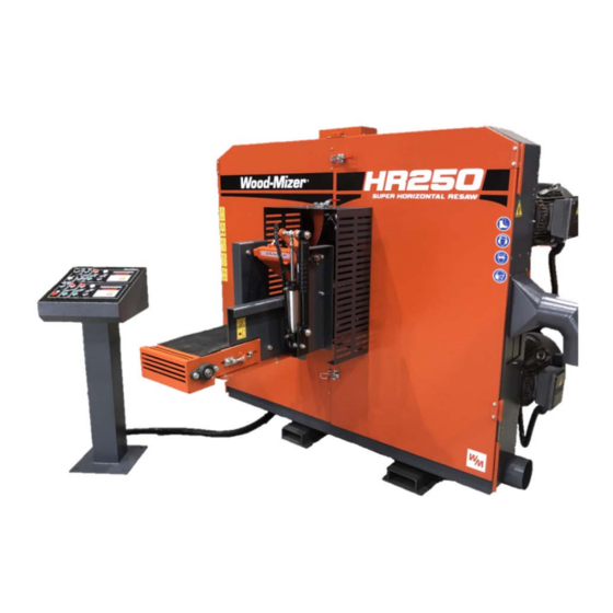 Wood-mizer HR250 Operation Manual