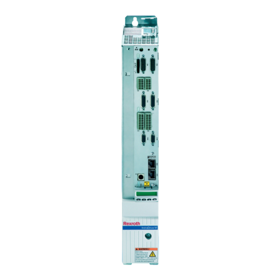 Bosch Rexroth IndraDrive HMD01 Manuals