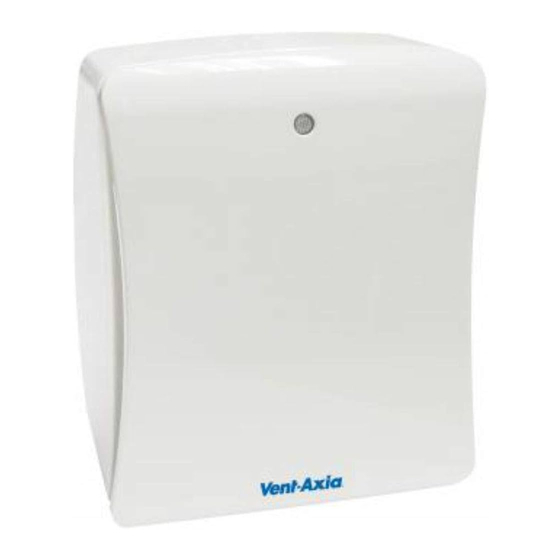 Vent-Axia SOLO Plus 427477A Installation And Wiring Instructions
