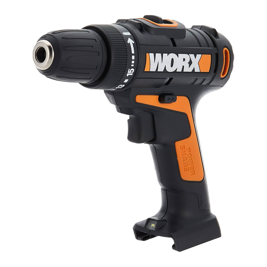 Worx WX101, WX101.1, WX101.2, WX101.5, WX101.9 Manual