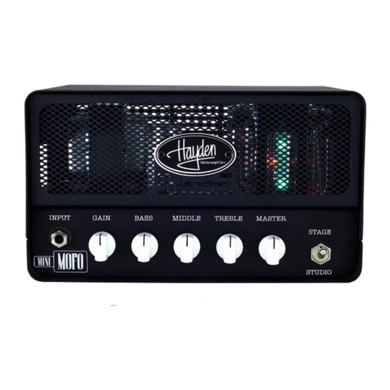 Hyden Dual MoFo 15 Combo User Manual