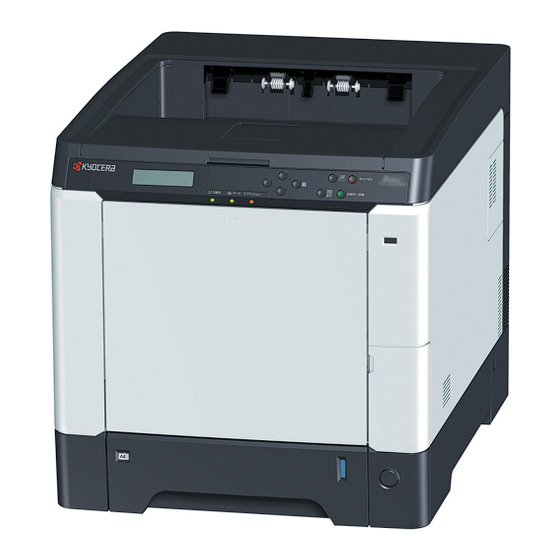Kyocera ECOSYS P6021cdn Quick Installation Manual