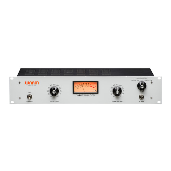 Warm Audio WA-2A Manual