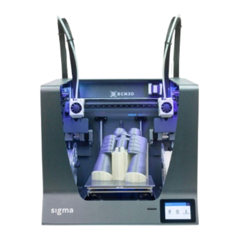 BCN3D Sigma Quick Start Manual