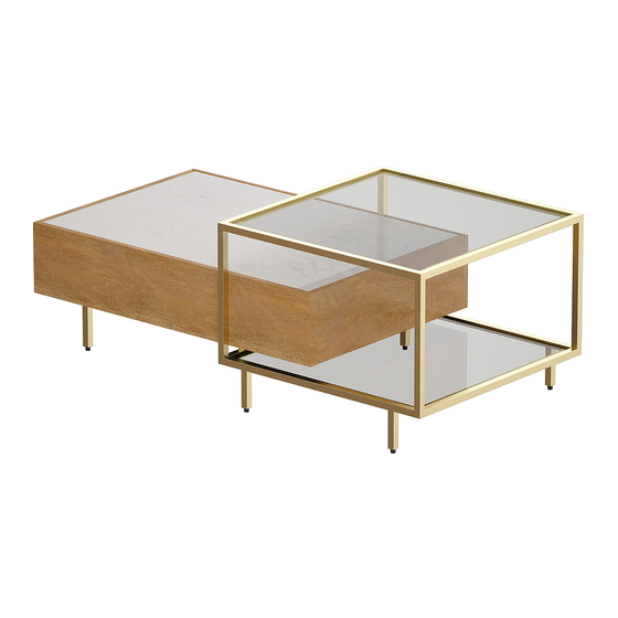 Crate&Barrel Winslet Series Assembly Manual