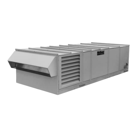 McQuay RoofPak RDS 800C Installation & Maintenance Data
