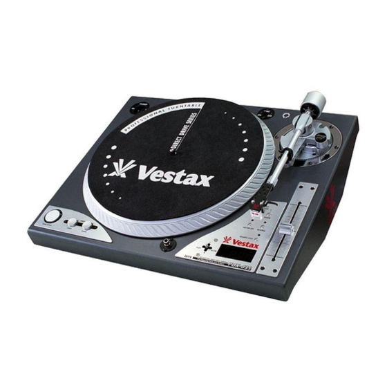 Vestax PDX-d3S Manuals