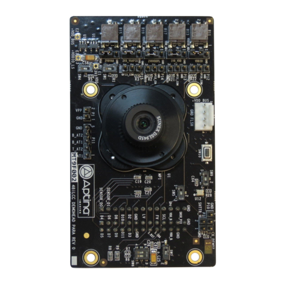 ON Semiconductor MT9F002I12STCUH-GEVB User Manual
