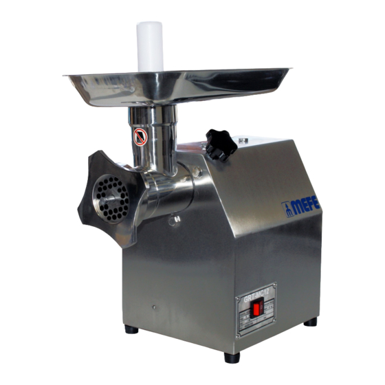 MEFE CAT 360MC12 Operating Manual