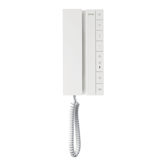 Vimar Elvox Voxie 40542 Multilanguage Instructions Sheet