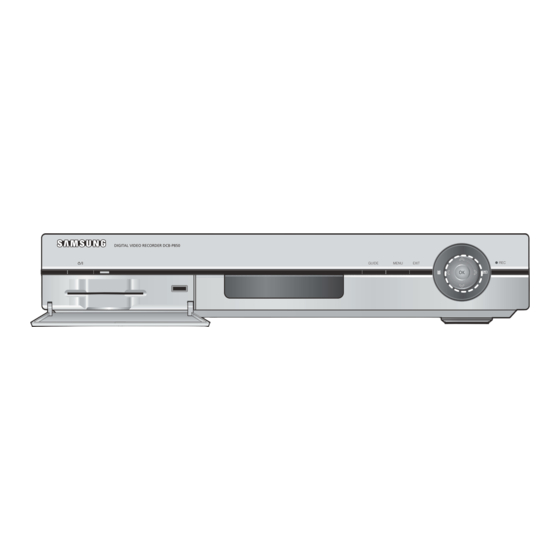 Samsung DCB-P850Z Service Manual