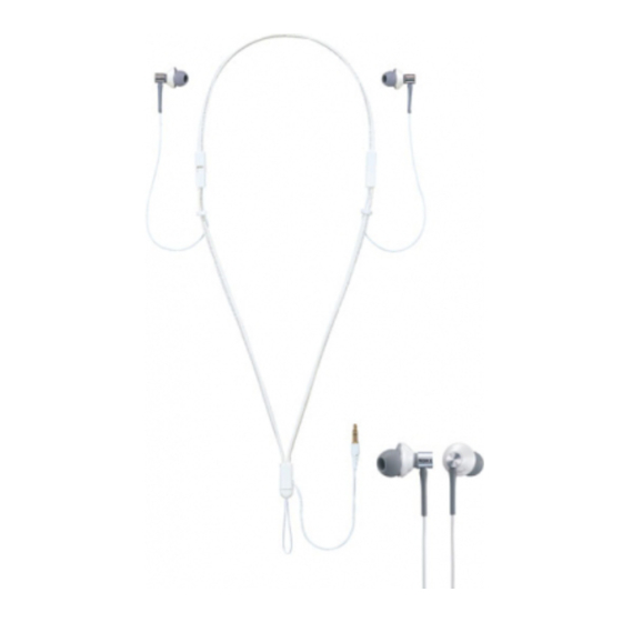 Sony MDR-NX3 Operating Instructions
