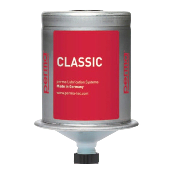 Perma CLASSIC Quick Start Manual