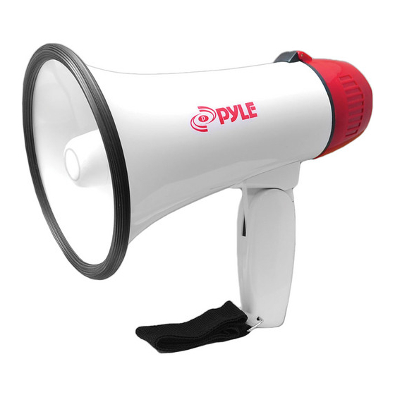 Pyle PMP20 Quick Manual