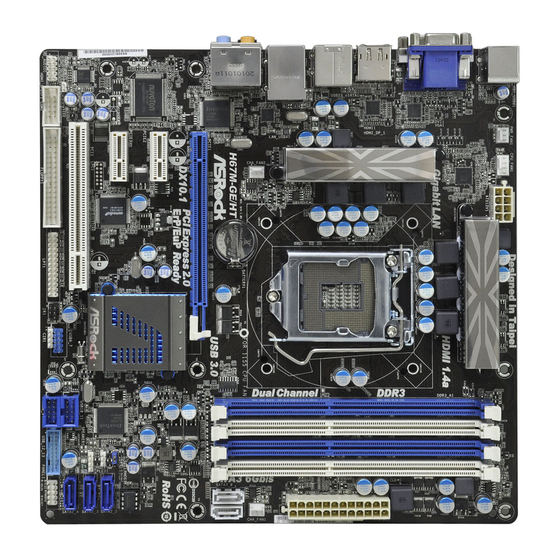 ASROCK H67M-GE/THW User Manual