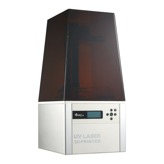 XYZ Printing Nobel 1.0 Product Manual