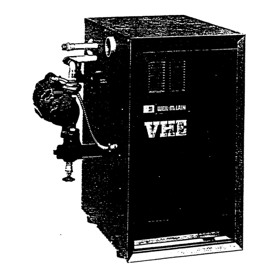 Weil-McLain VHE (Series 2) Replacement Instructions Manual