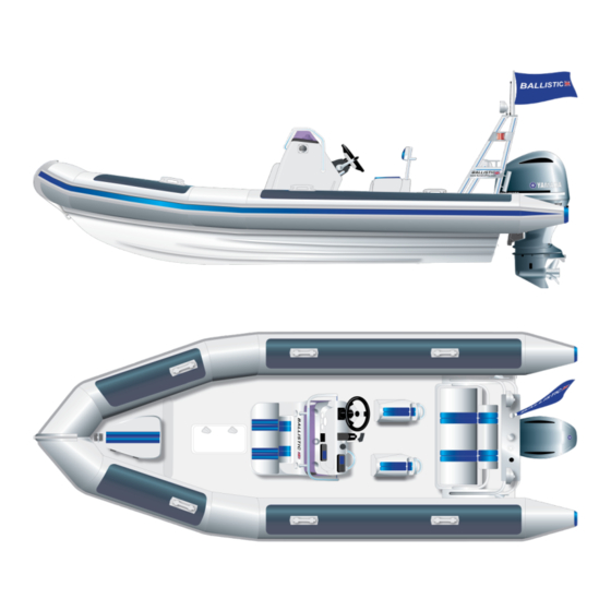 Ballistic 5.5 Rigid Inflatable Boat Manuals