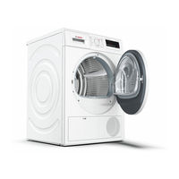 Bosch WTH852I8SN Installation And Operating Instructions Manual
