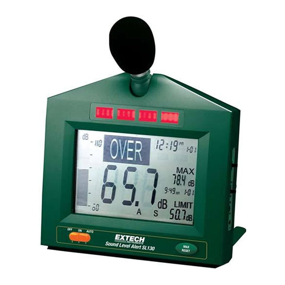 Extech Instruments SL130G User Manual