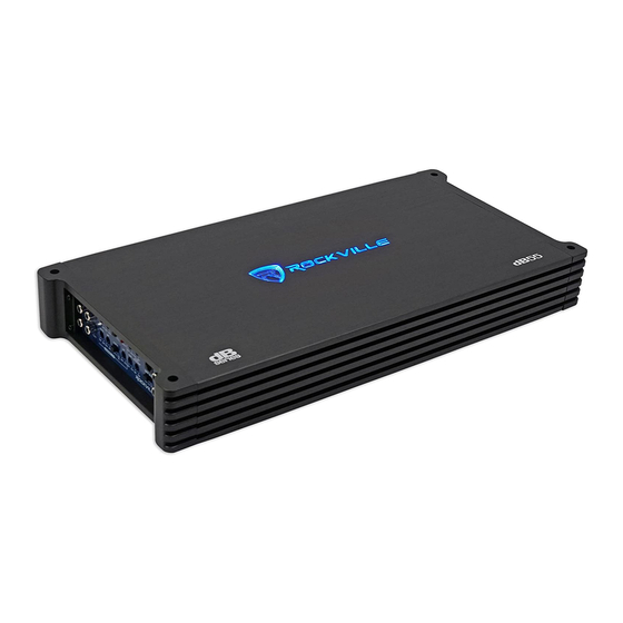 Rockville dB55 Amplifier Manual ManualsLib