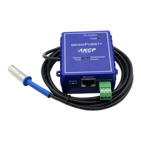 AKCP SP1+ User Manual
