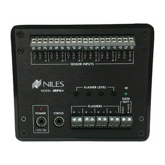 Niles IRP-6 Manual