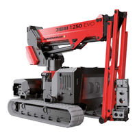 ALMACRAWLER JIBBI U-1570 Use And Maintenance