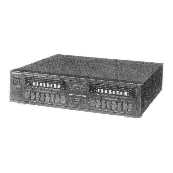 Technics SH-E60 Service Manual