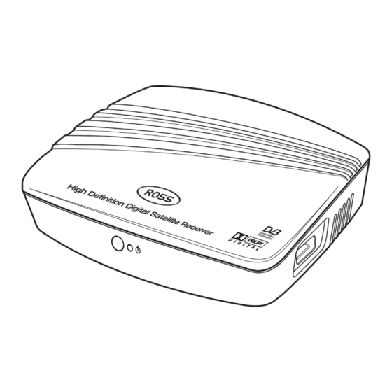 Ross HD DVB-S2 1201 User Manual