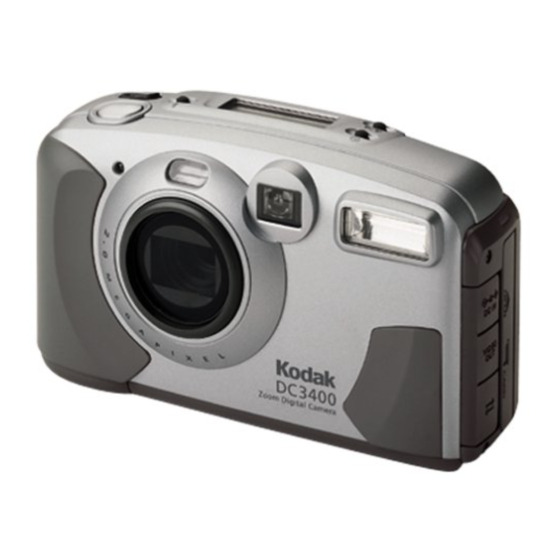 Kodak DC3400 - DC Digital Camera Manuals