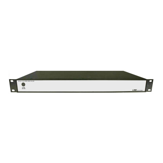 Link electronics PAF-827 Specifications