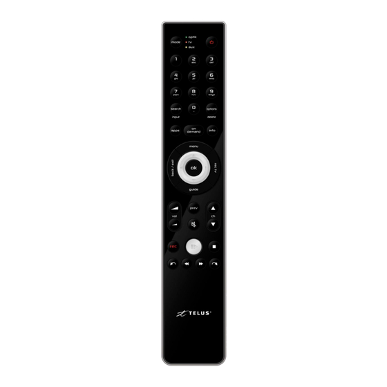 TELUS Optik TV Programming Manual