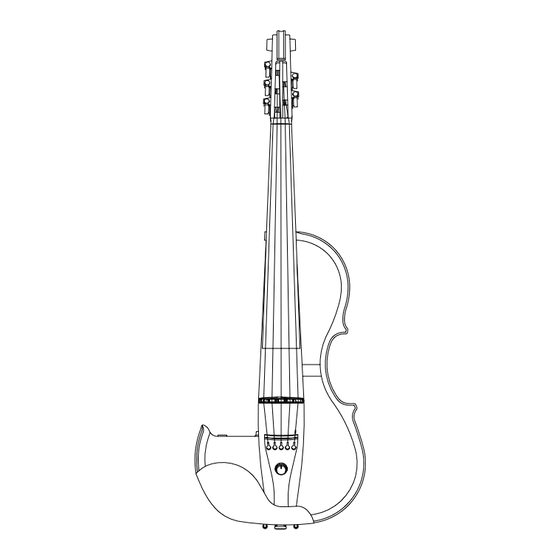 Yamaha Electric Violin EV-205 Owner's Manual