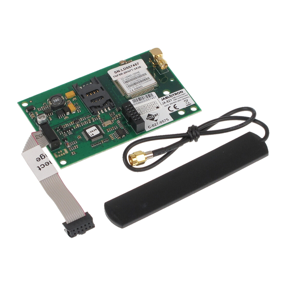 jablotron JA-82Y Installer Manual