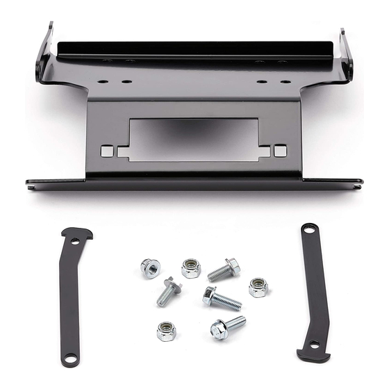 Warn 102600 Installation Instructions Manual