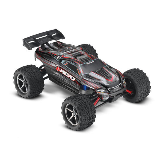 TSM TRAXXAS E-REVO Quick Start Manual