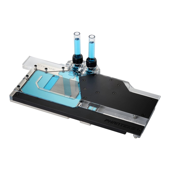 Phanteks GLACIER G30 AORUS RTX 3090 Installation Manual