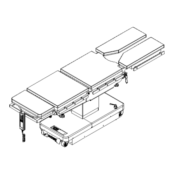 PARAMOUNT BED PM-30 Series Table Manuals