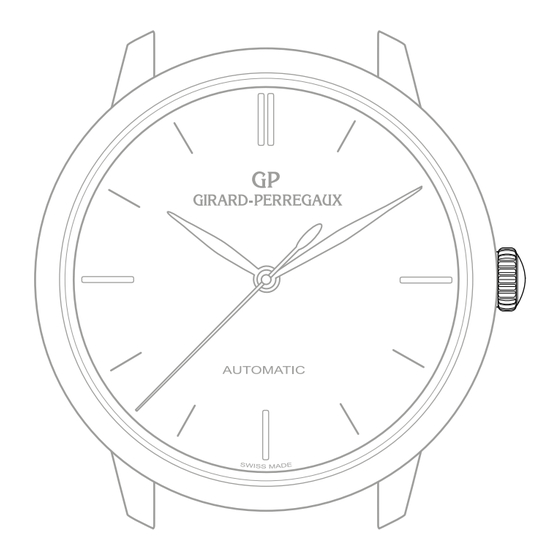 Girard-Perregaux GP08400-0001 User Manual