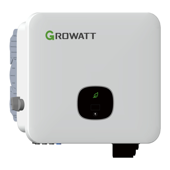 Growatt MOD 3-15KTL3-HU Quick Manual