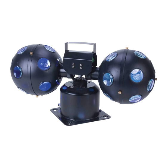 American DJ Roto Balls Tri LED User Instructions