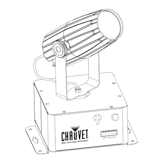 Chauvet LED Pinspot 360 User Manual