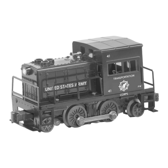 Lionel U.S. ARMY SWITCHER 41 Owner's Manual