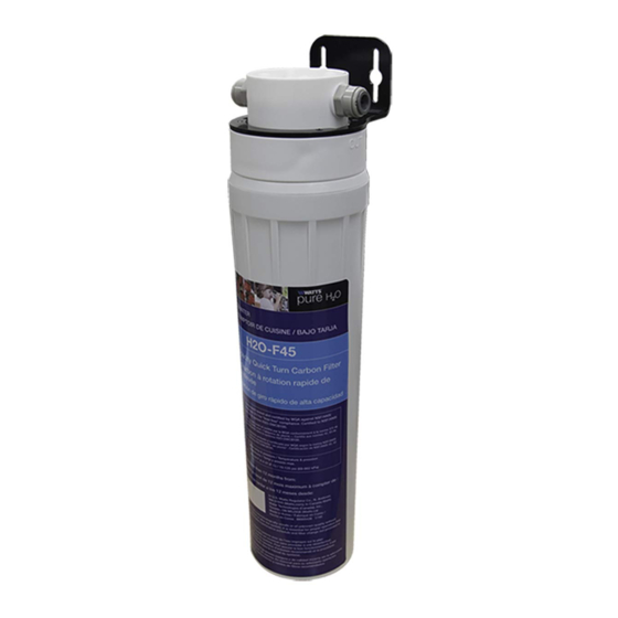 Watts H2O-F45 Replacement Instructions