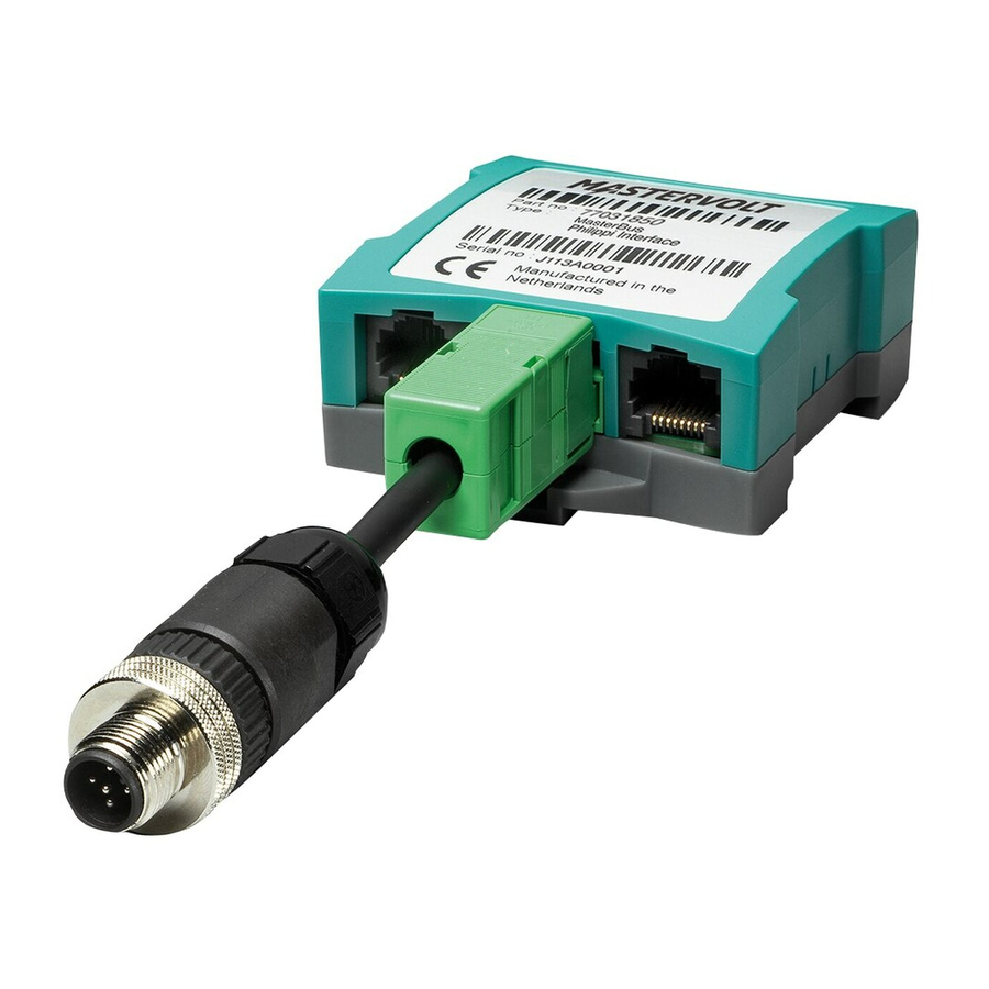 Mastervolt MasterBus Philippi User Manual