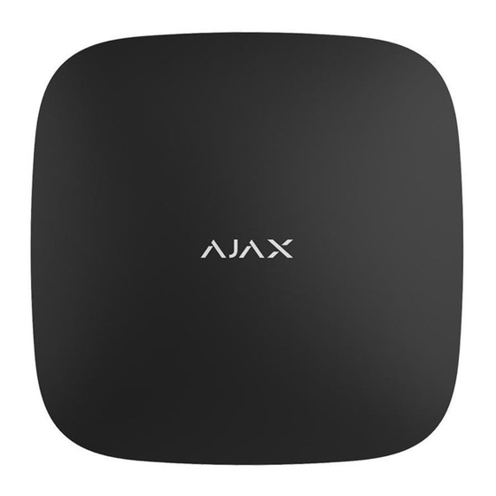 AJAX Hub 2 Plus User Manual