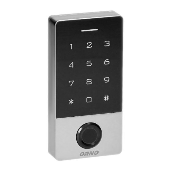 Orno OR-ZS-827 Manual